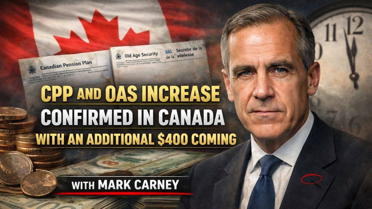 CPP and OAS increase confirmed in Canada with an additional $400 coming