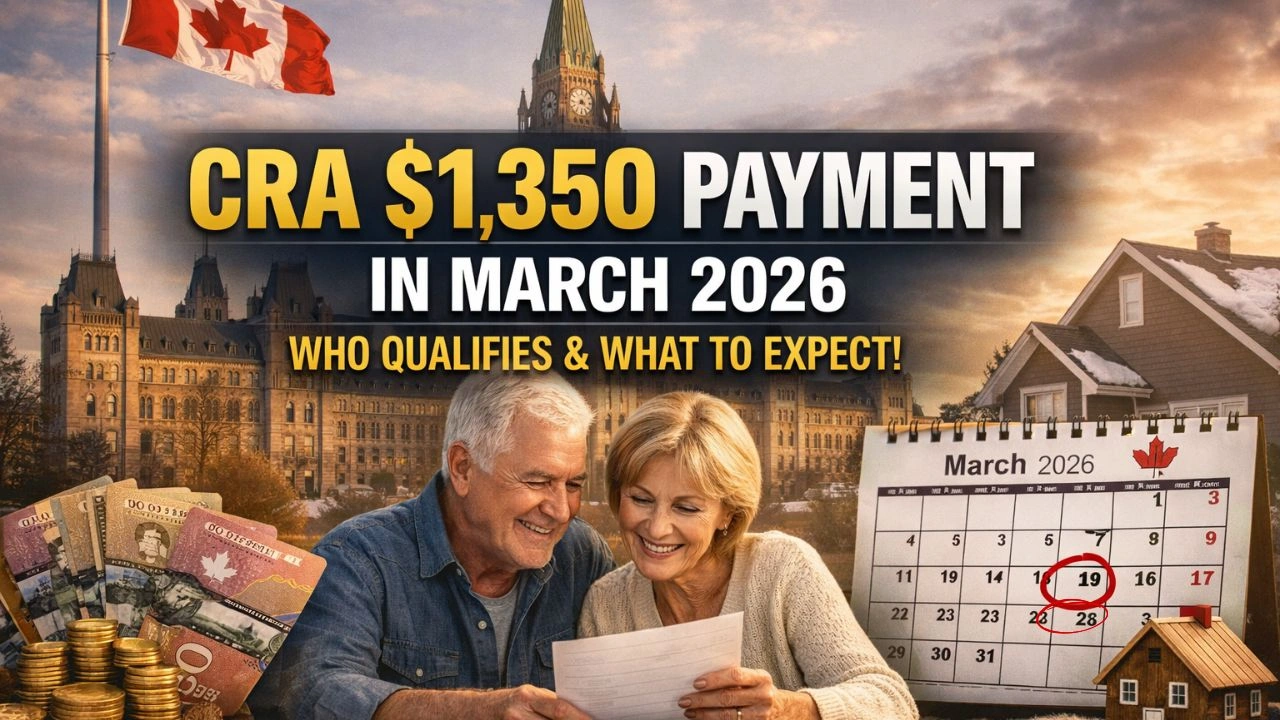 CRA $1,350 payment in March 2026 who qualifies and what to expect