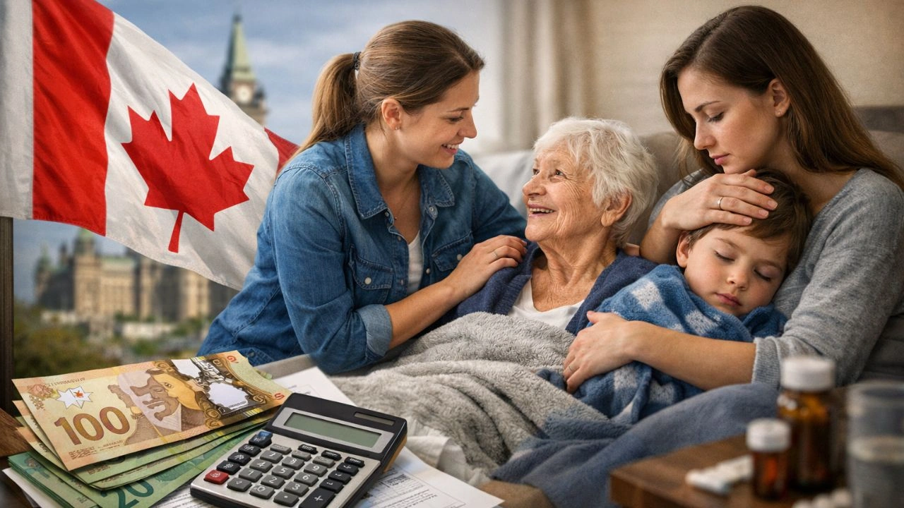 Canada EI Caregiving Benefits 2026 55% Earnings Up to $729 Explained