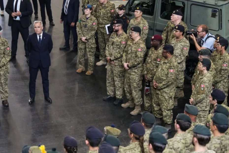 The Canadian military surpasses its recruitment goal after 1,400 permanent residents enlist