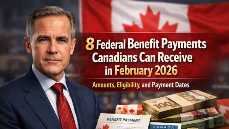 8 Federal Benefit Payments Canadians Can Receive in February 2026: Amounts, Eligibility, and Payment Dates