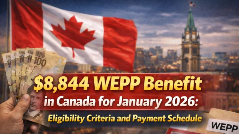 $8,844 WEPP Benefit in Canada for January 2026: Eligibility Criteria and Payment Schedule