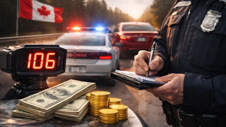 Hausse des amendes pour excès de vitesse : jusqu’à 1 900 $ à partir du 1er février 2026
