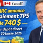 L’ARC annonce un paiement TPS de 740 $ par dépôt direct le 30 janvier 2026