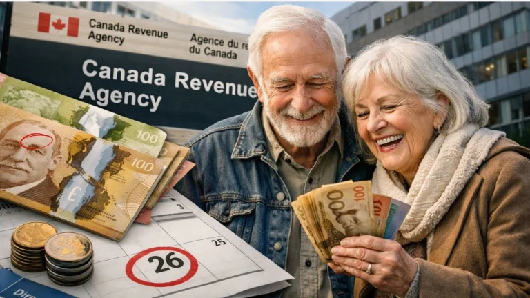 Aide fédérale de 300 $ pour seniors par l’ARC : dépôt direct du 26 février 2026
