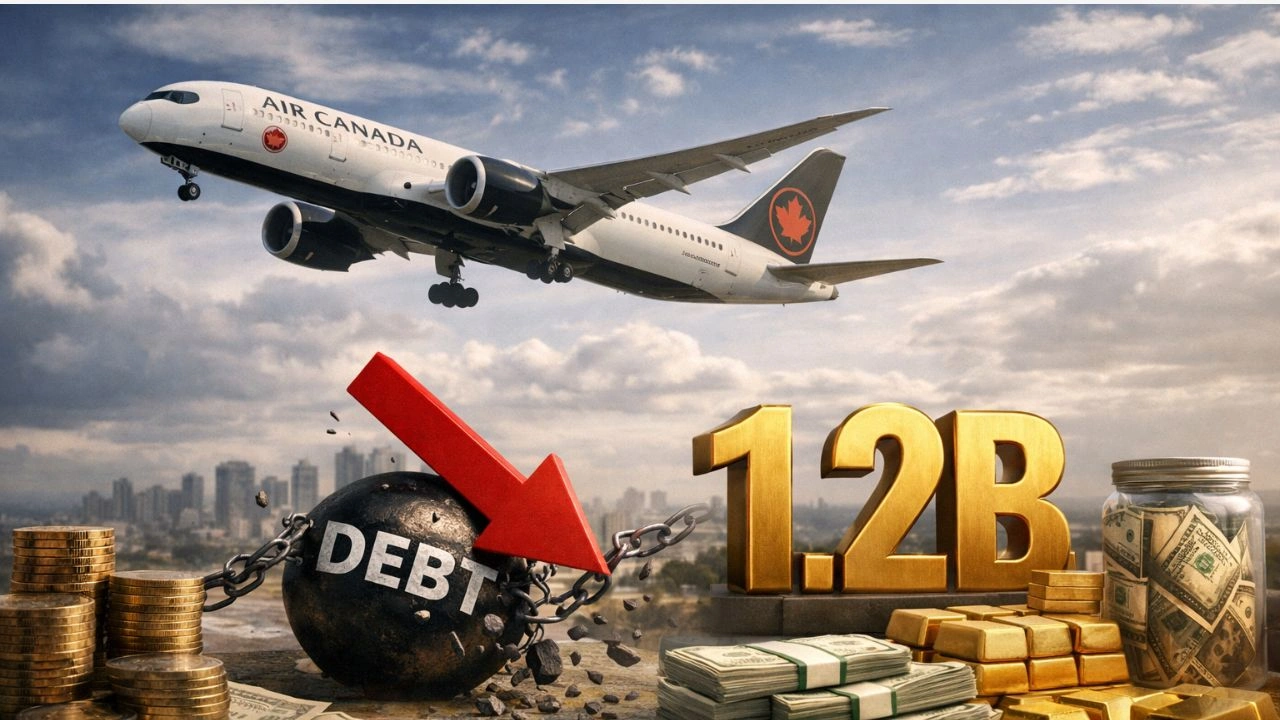 Air Canada se concentre sur la réduction de sa dette et la réalisation de bénéfices de 1,2 milliard de dollars en 2026