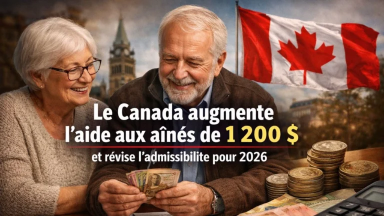 Le Canada augmente l’aide aux aînés de 1 200 $ et révise l’admissibilité pour 2026