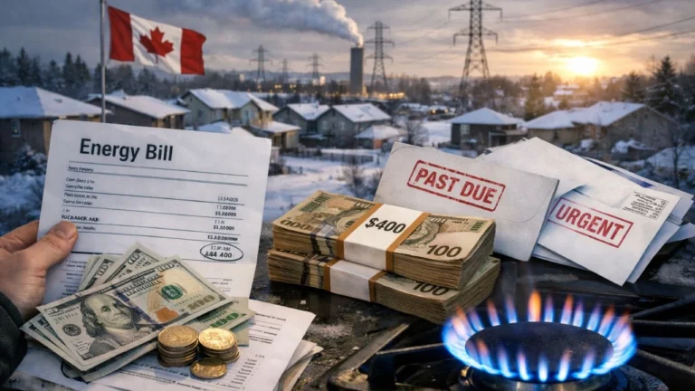 Hausse annoncée des factures d’énergie au Canada de 400 à 900 $ après le 5 février 2026