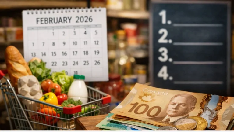 Le programme d’épicerie de 320 $ évolue : 4 changements annoncés pour février 2026