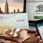 ARC : paiement fédéral de 670 $ en mars 2026 – admissibilité, statut et dépôt direct