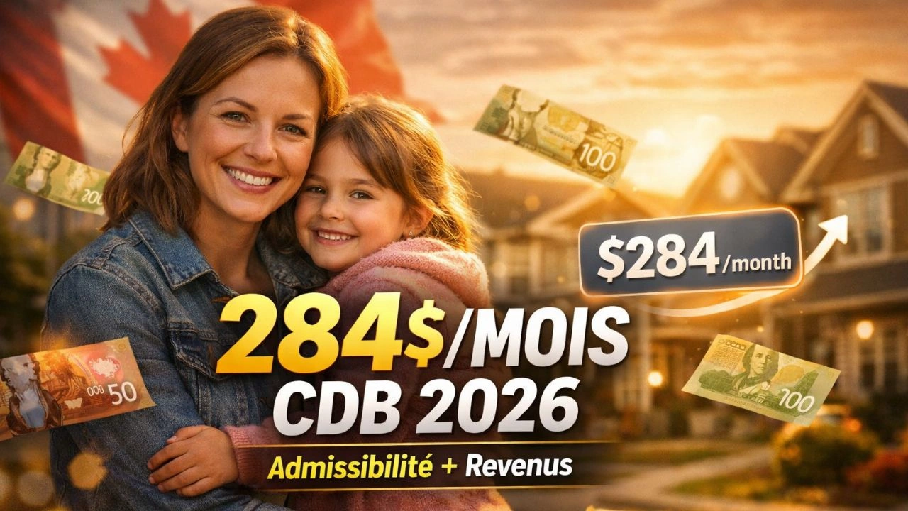 Allocation CDB Canada 2026 jusqu’à 284 $ par mois détails sur admissibilité et revenus