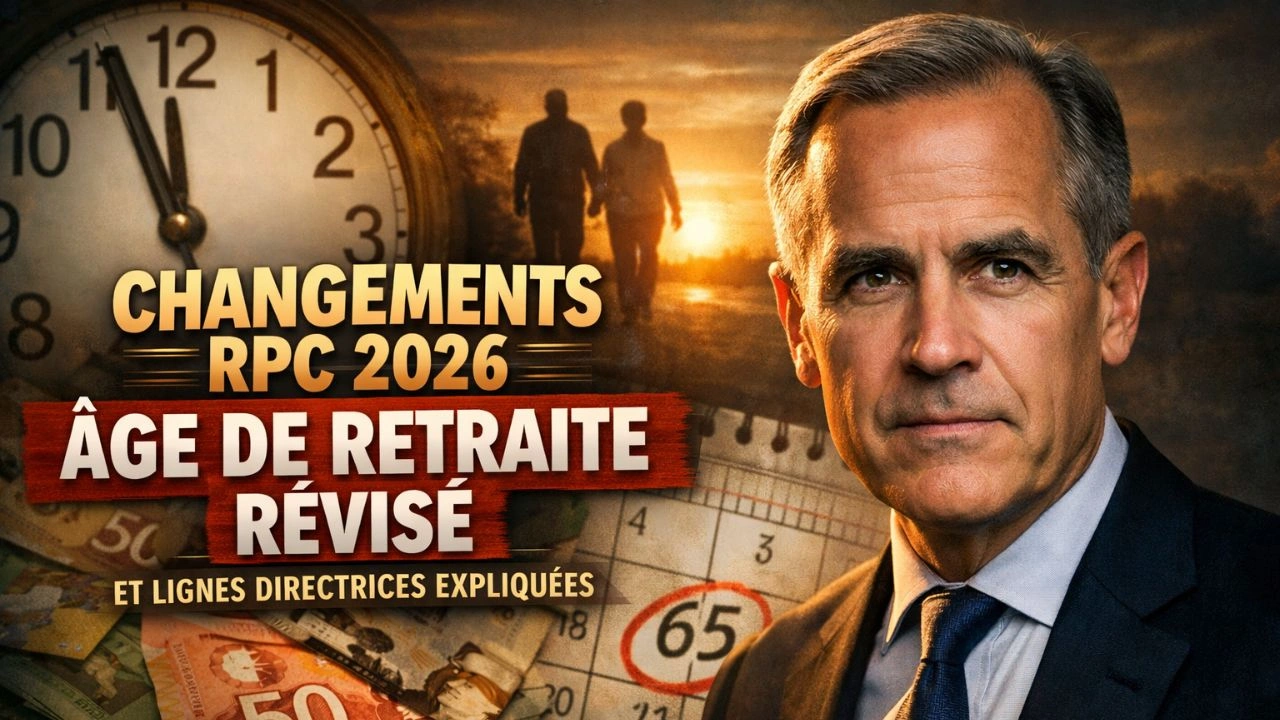 Changements RPC 2026 âge de retraite révisé et lignes directrices expliquées