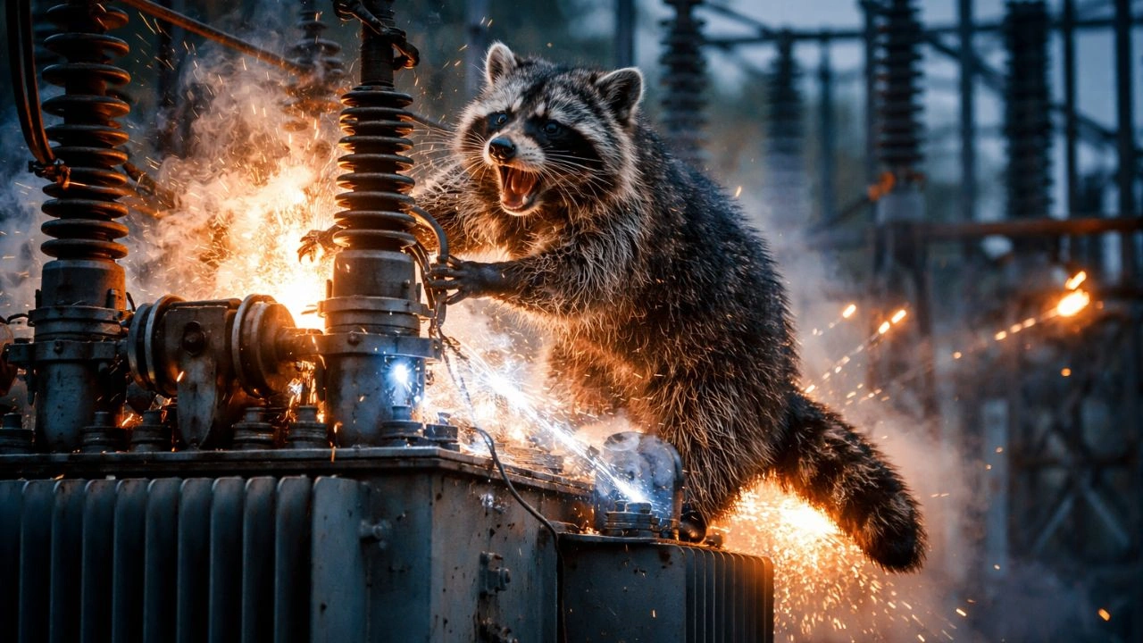 Gatineau. Panne majeure causée par un raton laveur dans un poste d’Hydro-Québec