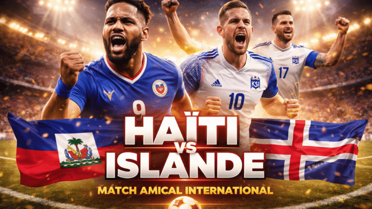 Haïti – Islande Un Match Amical Intense Qui Révèle Des Tendances Prometteuses Avant 2026