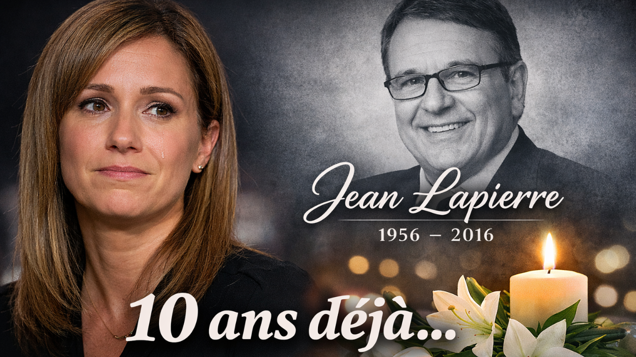 Marie-Anne Lapierre rend un hommage émouvant à Jean Lapierre, 10 ans après sa mort tragique