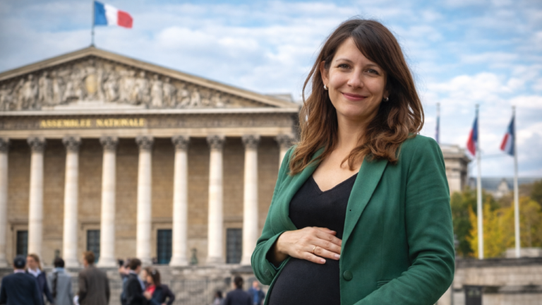 Marine Tondelier Enceinte La Cheffe Des Écologistes Annonce Une Heureuse Nouvelle