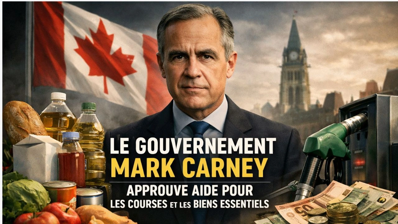 Mars 2026 le gouvernement Mark Carney approuve aide pour les courses et les biens essentiels