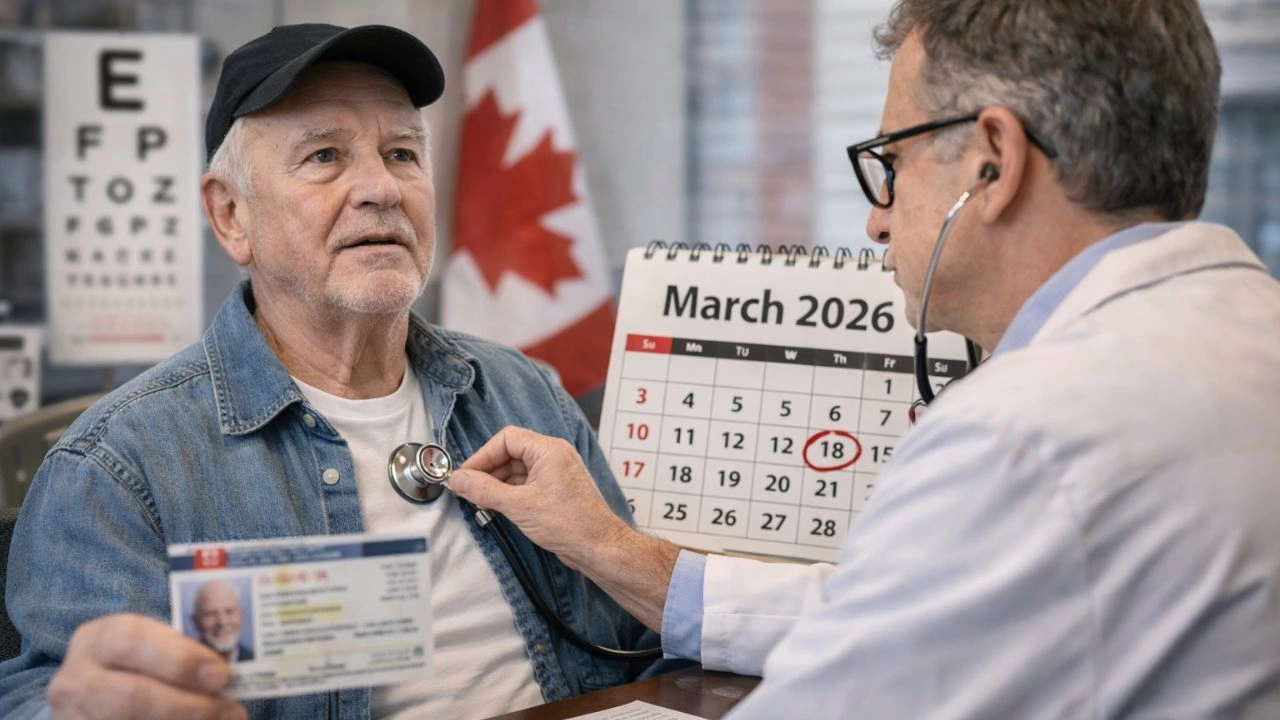 Nouvelles règles au Canada dès le 18 mars 2026, contrôle médical pour permis seniors