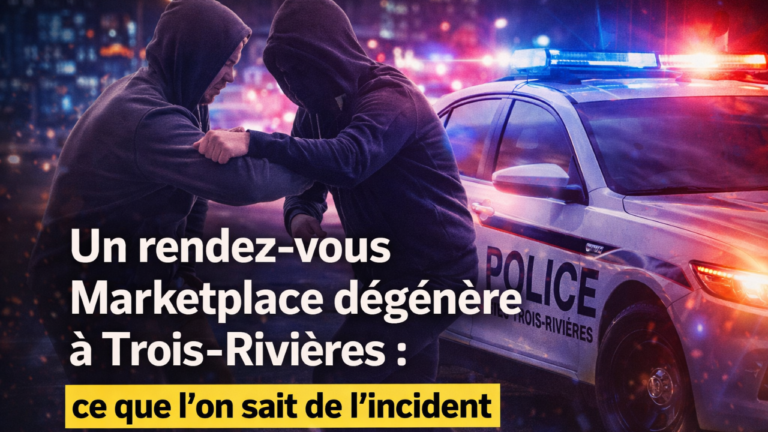 Un Rendez-vous Marketplace Dégénère À Trois-Rivières : Une Rencontre Qui Tourne Au Drame