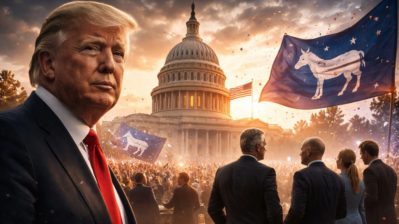 Un an de Trump à Washington, le secteur privé se prépare à l’ascension démocrate