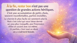 15 instants de vie qui nous enseignent à rester bons, même lorsque le chemin le plus facile est dur