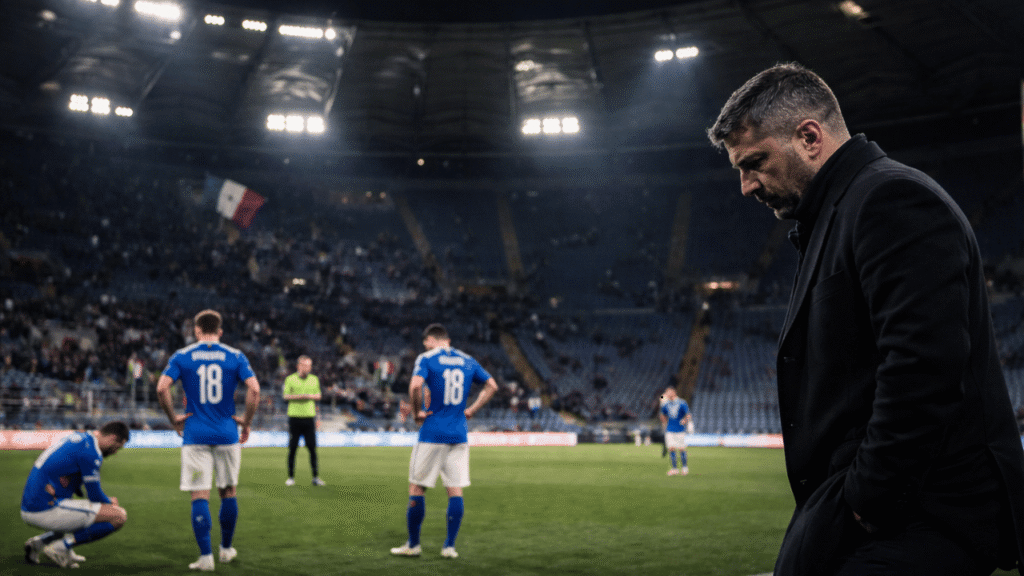 Gennaro Gattuso Quitte l’Italie Après l’Échec de la Qualification au Mondial 2026