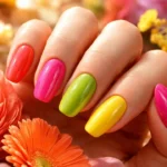 5 couleurs d’ongles vives pour avril, du corail éclatant au fuchsia vibrant