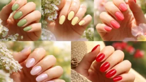 5 teintes d’ongles tendance pour les beaux jours, du vert matcha au rouge intense