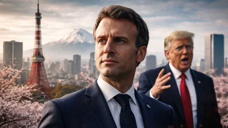 Au Japon, Macron valorise la « prévisibilité » de l’Europe en opposition à Trump