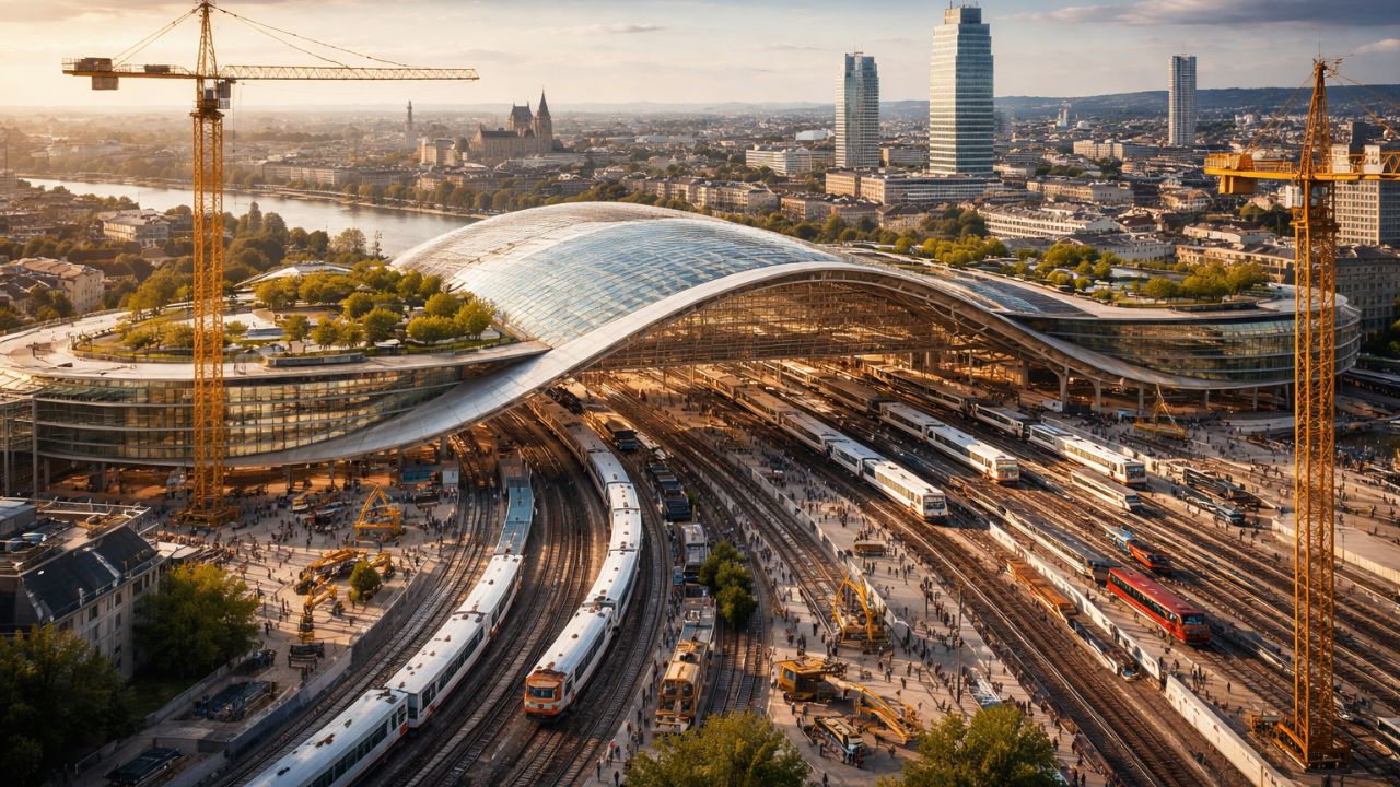 Bâle annonce la construction d’une nouvelle gare principale