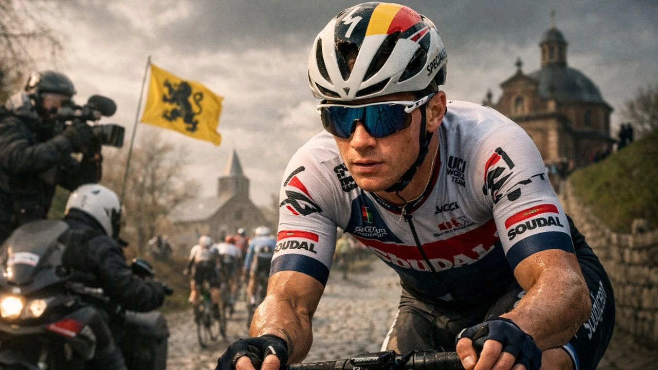 C’est confirmé Remco Evenepoel sera au départ du Tour des Flandres dimanche