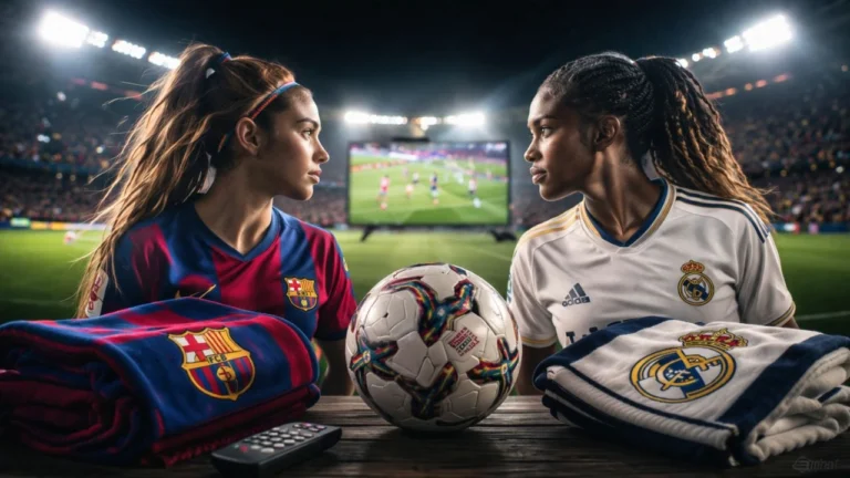 Comment suivre le match féminin Barcelone vs Real Madrid en streaming ou à la télévision ?