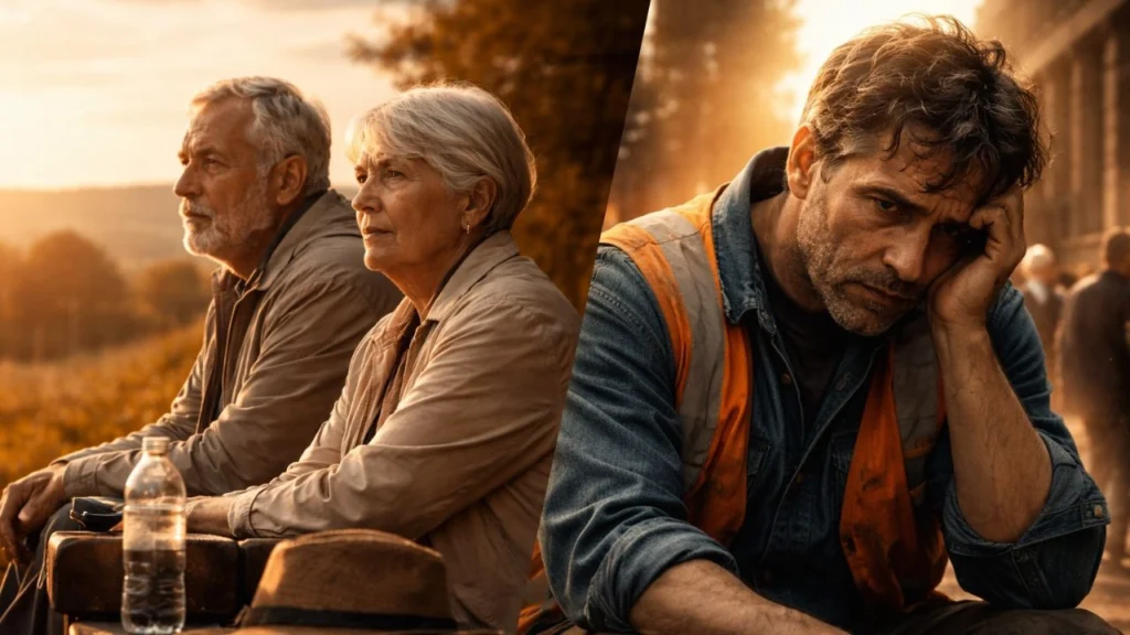 En France, les retraités ne se disent pas plus satisfaits que les travailleurs