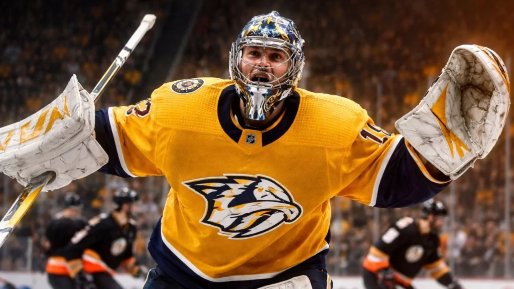 Grâce à 43 arrêts d’Annunen, les Predators s’imposent contre les Ducks, avec un troisième blanchissage en carrière pour le gardien