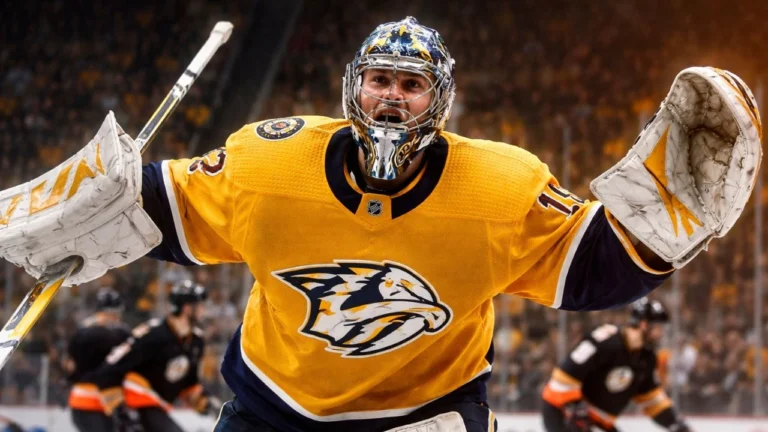 Grâce à 43 arrêts d’Annunen, les Predators s’imposent contre les Ducks, avec un troisième blanchissage en carrière pour le gardien