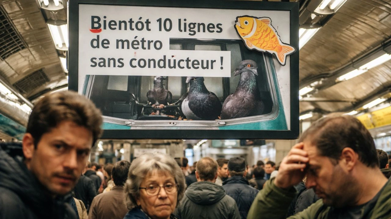 La tentative humoristique de la RATP pour le 1er avril ne fait pas l’unanimité