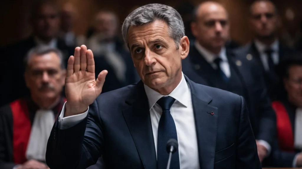 L’ancien président français Sarkozy affirme son innocence lors du procès en appel sur le financement libyen