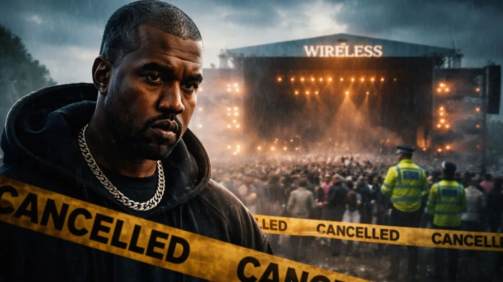 Le Wireless Festival est annulé après que Kanye West a été empêché de se rendre au Royaume-Uni