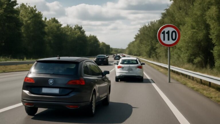 Le gouvernement abaissera la vitesse maximale sur autoroute à 110 km/h dès samedi prochain