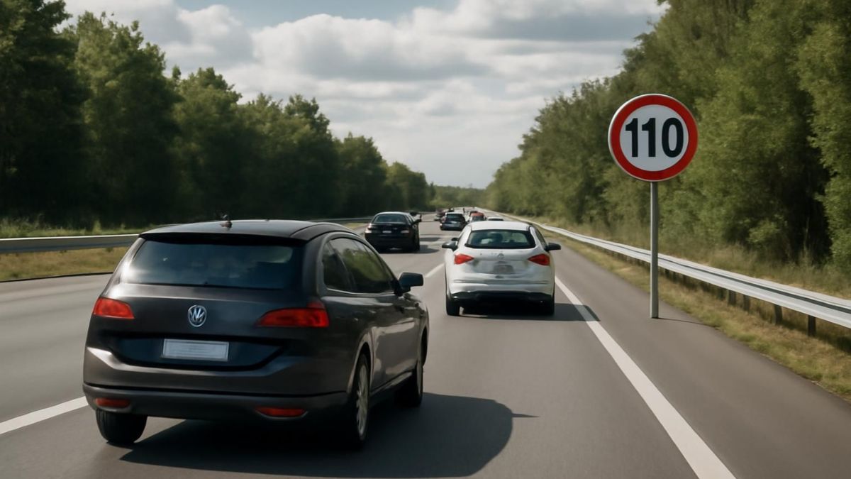 Le gouvernement abaissera la vitesse maximale sur autoroute à 110 km/h dès samedi prochain