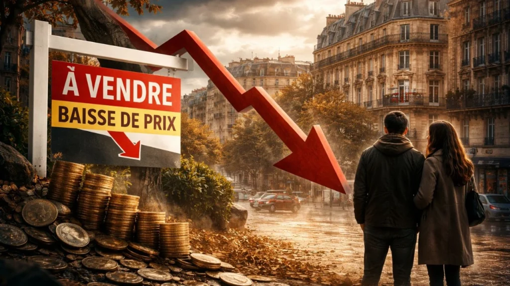 Les prix des biens immobiliers ont connu une baisse marquée au cours du premier trimestre