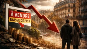 Les prix des biens immobiliers ont connu une baisse marquée au cours du premier trimestre