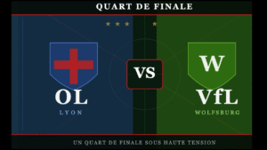Lyon – Wolfsburg un quart de finale sous haute tension en Ligue des champions féminine