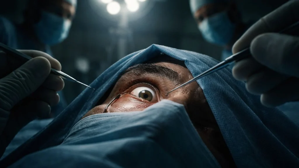 « On m’a aspiré l’œil » : un homme de 35 ans victime d’une faute chirurgicale perd la vue d’un œil