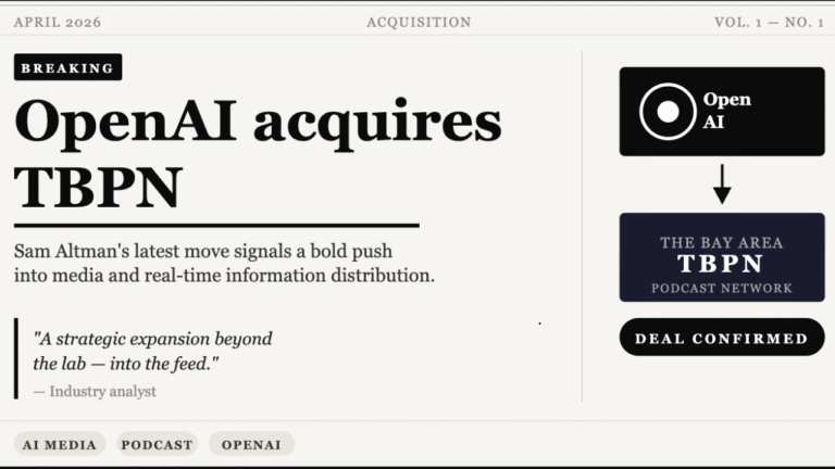 OpenAI acquires TBPN