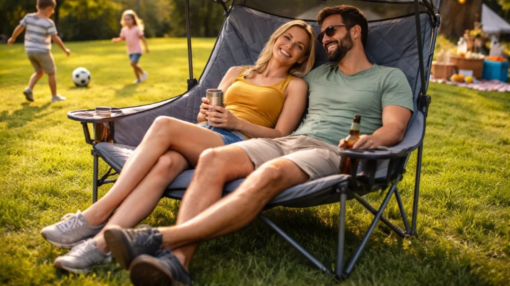 Pour les parents épuisés, ce siège confortable à 34 € transforme les moments en extérieur