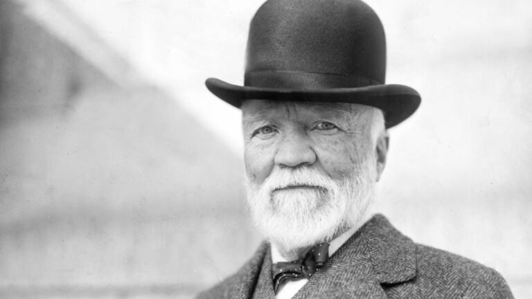 Quote of the Day by Andrew Carnegie: “No one becomes truly wealthy unless…”