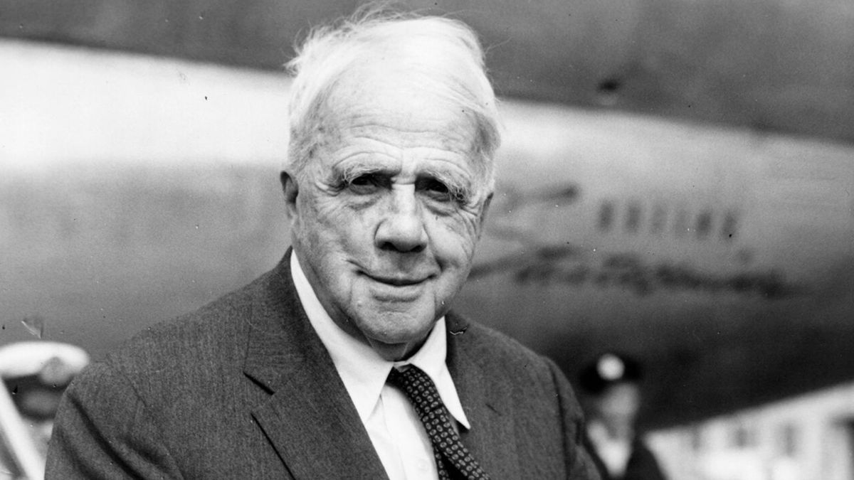 Quote of the Day by Robert Frost: A simple truth about life—no matter what, it goes on