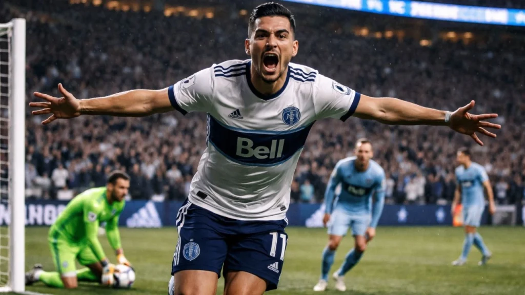 Sabbi inscrit un but, les Whitecaps dominent le Sporting KC sans concéder de but