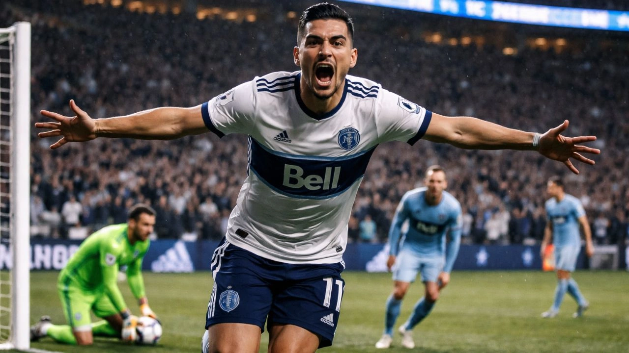 Sabbi inscrit un but, les Whitecaps dominent le Sporting KC sans concéder de but